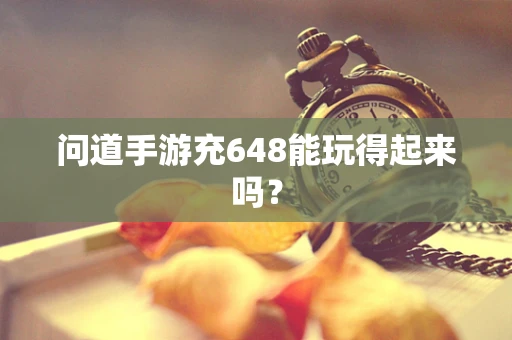 问道手游充648能玩得起来吗？
