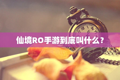仙境RO手游到底叫什么？