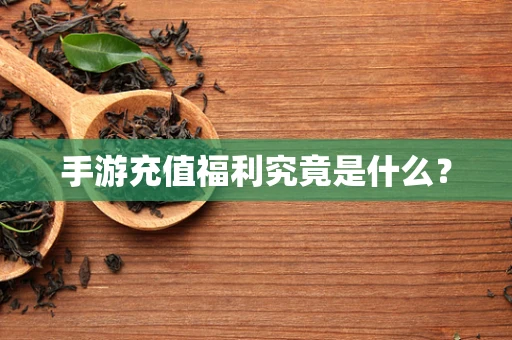手游充值福利究竟是什么？