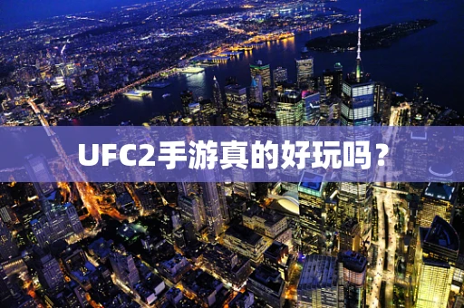 UFC2手游真的好玩吗？
