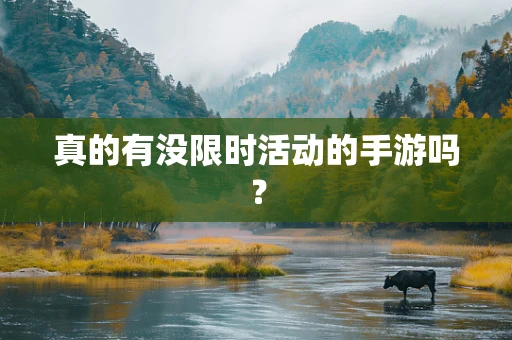真的有没限时活动的手游吗？