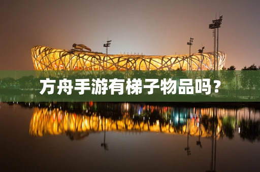 方舟手游有梯子物品吗？