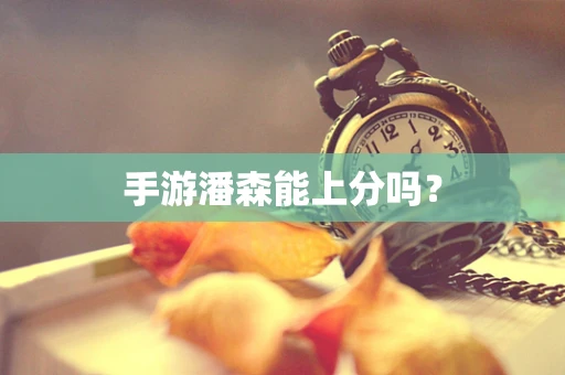 手游潘森能上分吗？