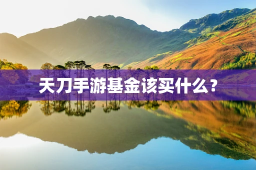 天刀手游基金该买什么？
