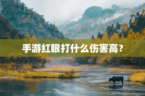 手游红眼打什么伤害高？