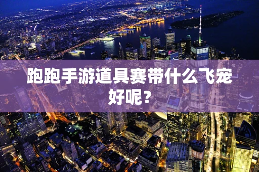 跑跑手游道具赛带什么飞宠好呢？