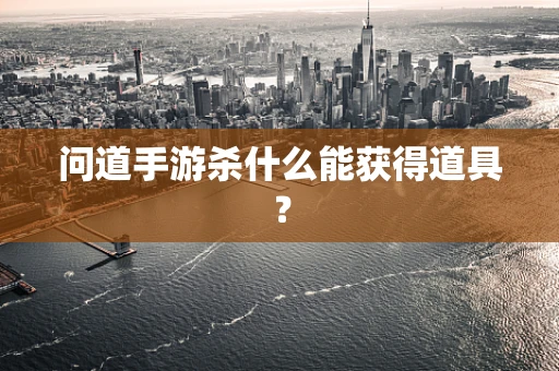 问道手游杀什么能获得道具？