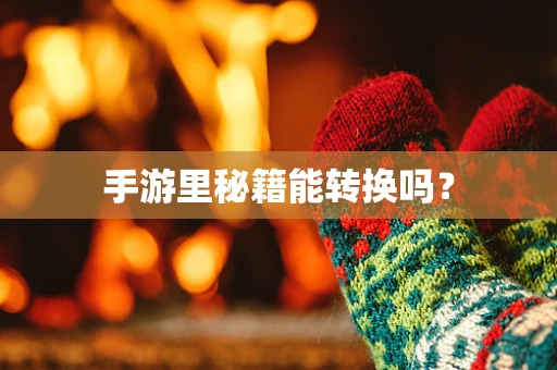 手游里秘籍能转换吗？