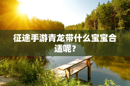 征途手游青龙带什么宝宝合适呢？