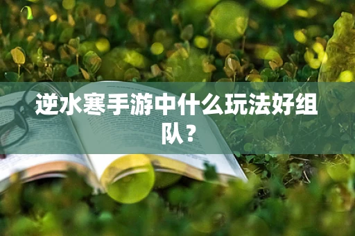 逆水寒手游中什么玩法好组队？