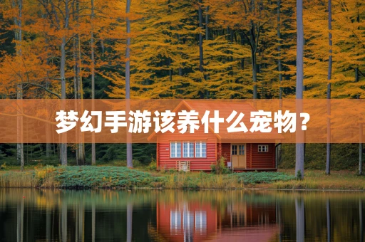 梦幻手游该养什么宠物？
