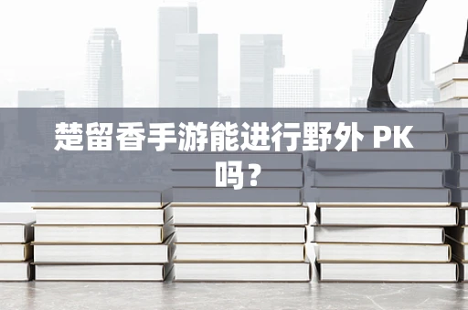 楚留香手游能进行野外 PK 吗？