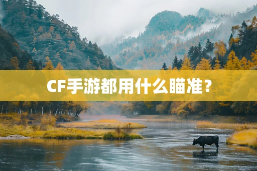 CF手游都用什么瞄准？