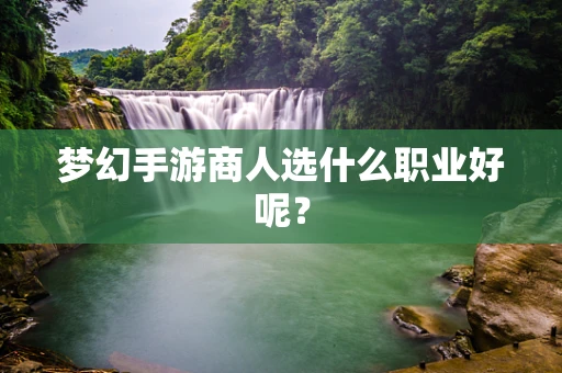 梦幻手游商人选什么职业好呢？