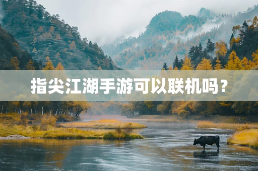 指尖江湖手游可以联机吗？