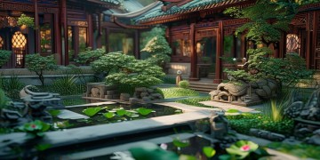 梦幻手游庭院算风水吗？