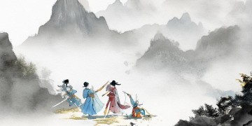 武侠手游有水墨风格的吗？