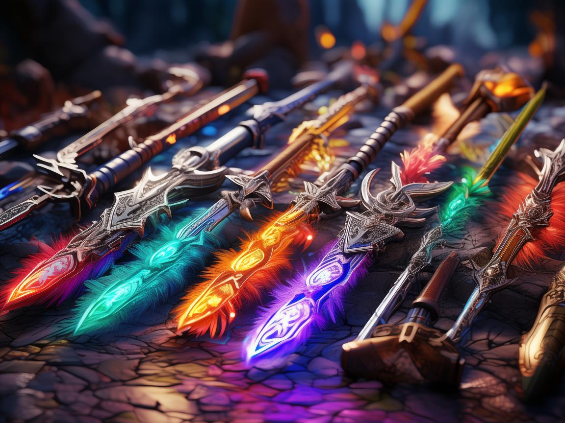 哪些手游里的武器颜值超高? 哪些手游里的武器颜值超高?