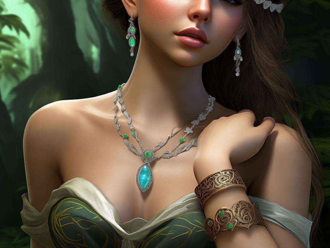 传奇手游中女性戴什么首饰好看？