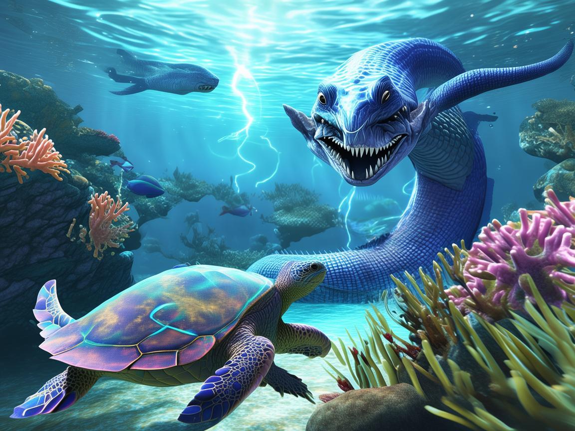 方舟手游中什么生物不怕电鳗? 方舟手游中什么生物不怕电鳗?